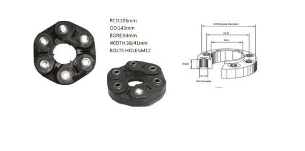 Drive Tail Shaft Coupling For BMW 2 Series F22/F23/F87 - Parts City Australia