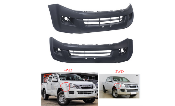 Front Bumper Bar Cover For Isuzu D-Max - Parts City Australia