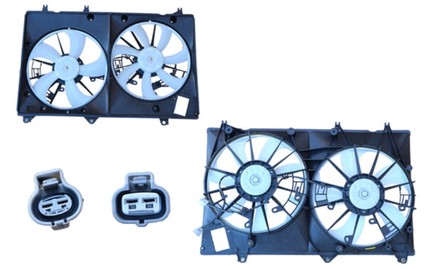 RADIATOR FAN FOR TOYOTA KLUGER GSU40/GSU45 - Parts City Australia