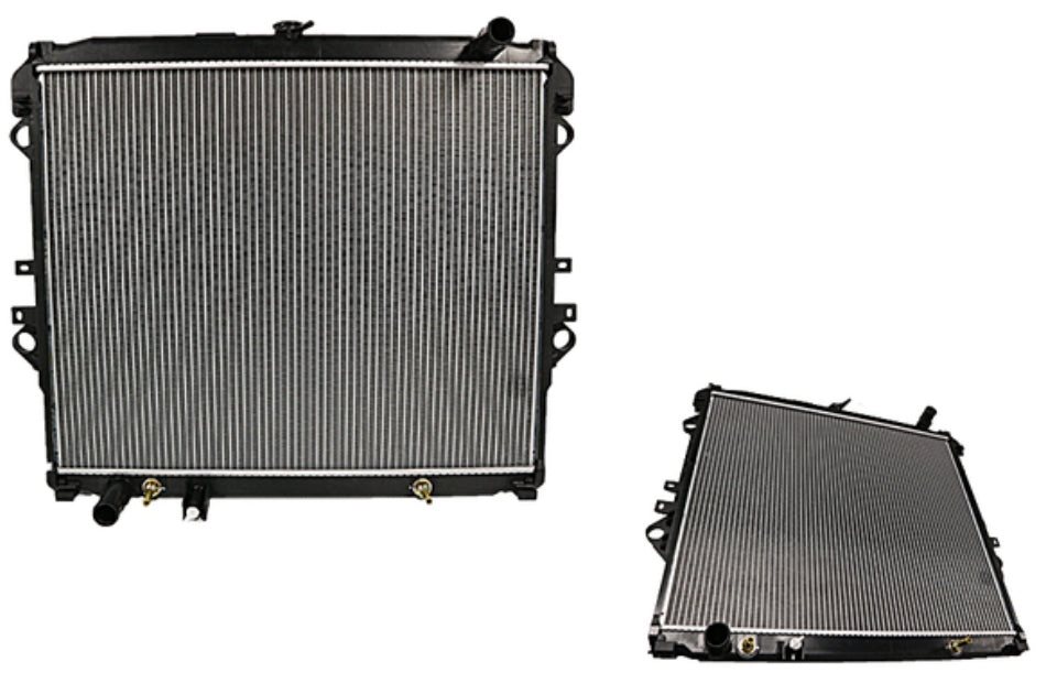 Alloy Radiator For Toyota Hilux TGN121 TGN16 2WD 2.7L Manual (2005-2019) – 2yr Warranty