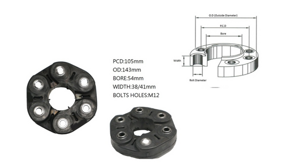 TAIL SHAFT COUPLING FOR BMW 3 SERIES E90 - Parts City Australia