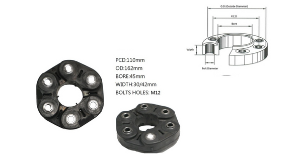 TAIL SHAFT COUPLING FOR BMW 1 SERIES E82/E87/E88 - Parts City Australia