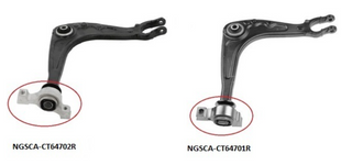 CONTROL ARM RIGHT HAND SIDE FRONT LOWER FOR CITREON C6 - Parts City Australia