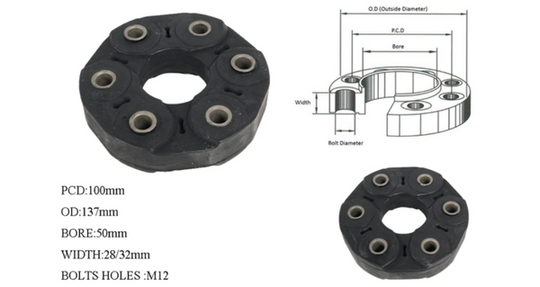 TAIL SHAFT COUPLING FOR MERCEDES BENZ C-CLASS/E-CLASS/M-CLASS/S-CLASS - Parts City Australia