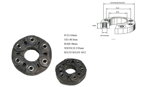 TAIL SHAFT COUPLING FOR CHRYSLER 300C V8 - Parts City Australia