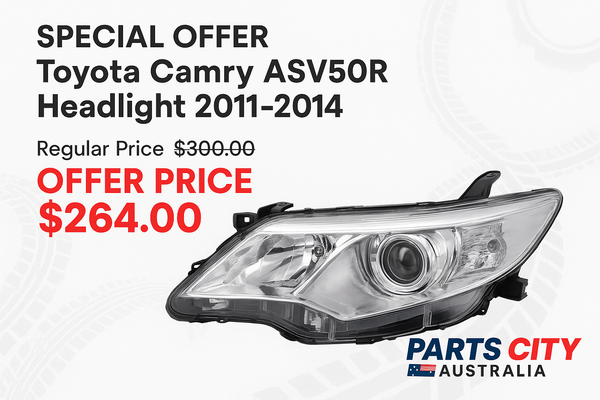 (Headlight For Toyota Camry ASV50R 2011-2014) Regular Price $300.00 Offer Price $264.00 On Parts City Australia