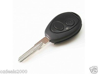 2 BUTTON REMOTE KEY SHELL / CASE FITS RANGE ROVER DISCOVERY / LAND ROV