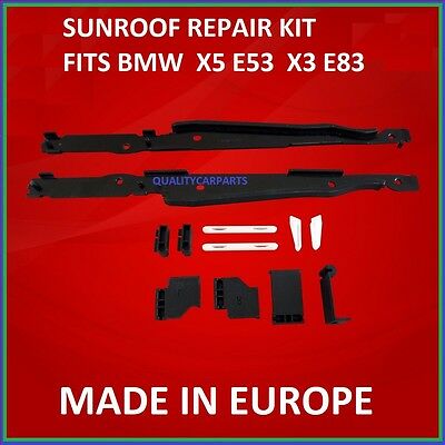 Sunroof Clips and Rail Mount Bracket repair kit fit BMW - Parts City Australia