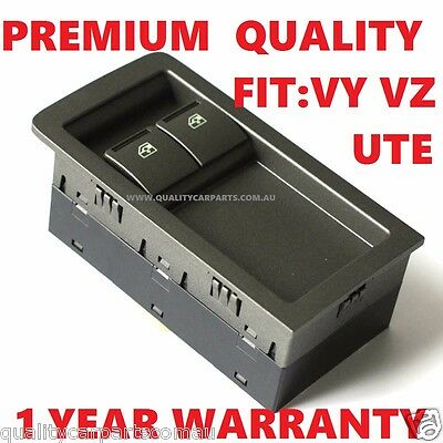 POWER WINDOW MASTER SWITCH 2 BUTTON FOR HOLDEN COMMODORE VY VZ 02-06 U