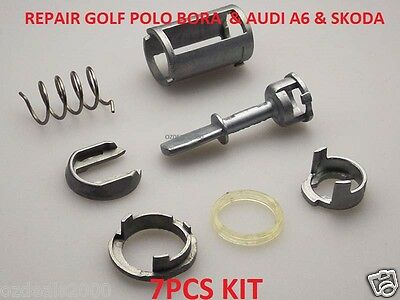 VW GOLF MK4 BORA & AUDI Door Lock Cylinder Repair Kit Font Right /Left