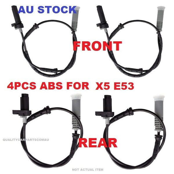 FRONT & REAR ABS Sensor 4PCS fits BMW X5 E53 2000-2006 FOR ALL MODELS