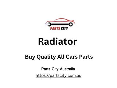 Radiator - Parts City Australia