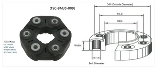 BMW X3 F25 Tail Shaft Coupling - Parts City Australia