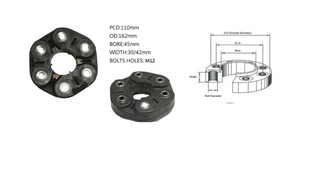 Drive Tail Shaft Coupling For BMW 5 Series E60/E61 - Parts City Australia
