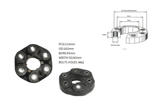 Drive Tail Shaft Coupling For BMW 6 Series E63/E64 - Parts City Australia