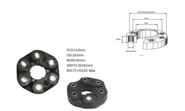 Drive Tail Shaft Coupling For BMW 6 Series E63/E64 - Parts City Australia