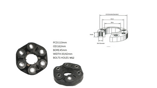 Drive Tail Shaft Coupling For BMW 7 Series E65/E66/E67 - Parts City Australia