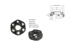 Drive Tail Shaft Coupling For BMW X3 F25/F97/G01 - Parts City Australia