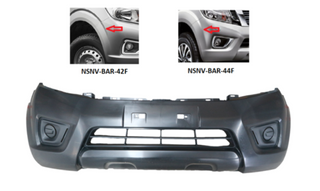 Front Bumper Bar Cover For Nissan Navara D23 NP300 2WD - Parts City Australia