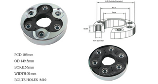 FRONT TAIL SHAFT COUPLING FOR AUDI TT 8N - Parts City Australia