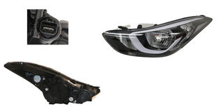 HEADLIGHT LEFT HAND SIDE FOR HYUNDAI ELANTRA MD3