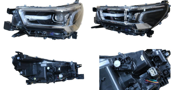 HEADLIGHT LEFT HAND SIDE FOR TOYOTA HILUX WORKMATE,SR,SR HI-RIDER 2WD/4WD