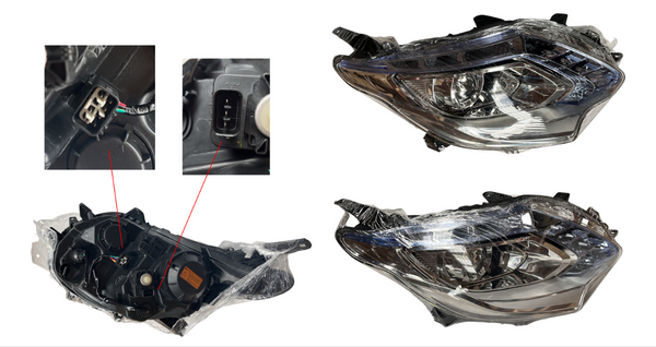 HEADLIGHT RIGHT HAND SIDE FOR MITSUBISHI TRITON MQ