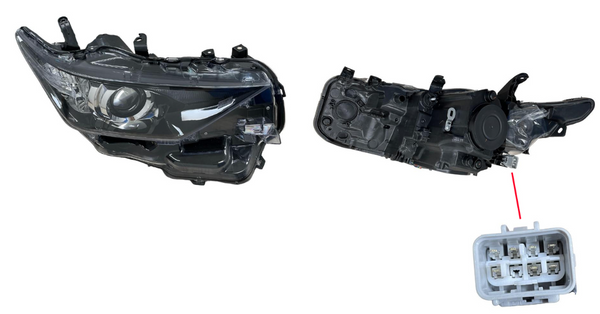HEADLIGHT RIGHT HAND SIDE FOR TOYOTA COROLLA ZRE182 SERIES 2