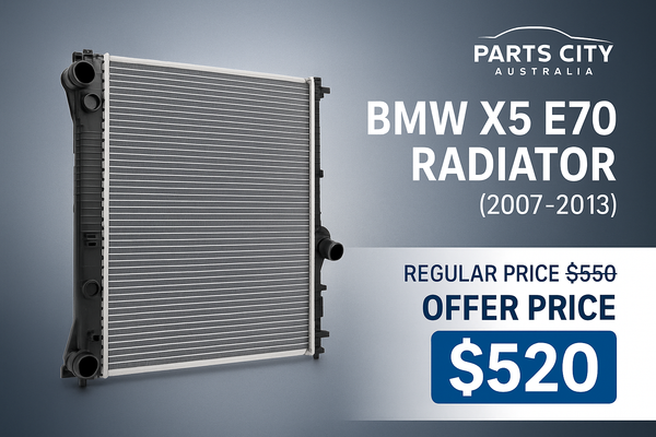BMW X5 E70 RADIATOR 2007-2013 On Parts City Australia