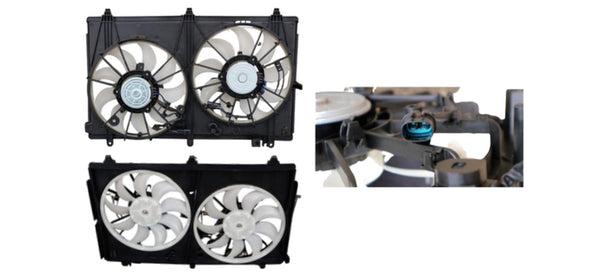 RADIATOR FAN FOR MITSUBISHI OUTLANDER ZJ/ZK/ZL 2012-2021