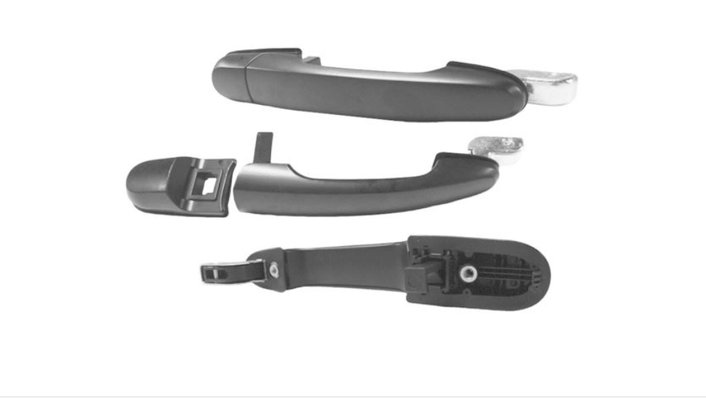 Capot Black Interior Door Handle Left Side For Vauxhall/Opel Vivaro (1996-2010)