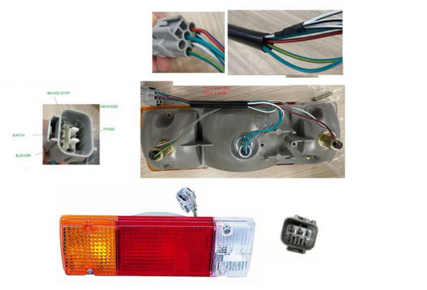 SERIES TAIL LIGHT FOR TOYOTA LANDCRUISER 70