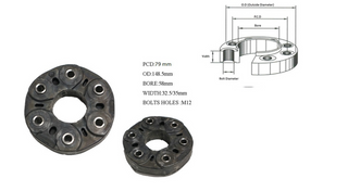 TAIL SHAFT COUPLING FOR HYUNDAI SANTA FE SM - Parts City Australia