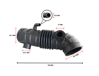 Air Cleaner Hose (LARGE TYPE) For kia Carnival VQ - Parts City Australia
