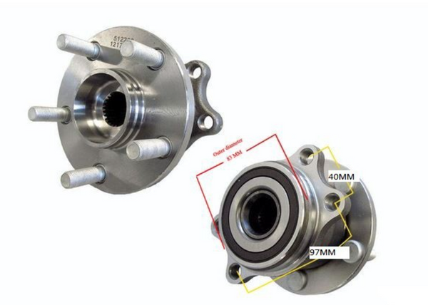 WHEEL HUB REAR FOR SUBARU XV G4-X - Parts City Australia