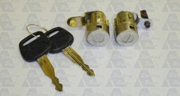 BARREL &amp; KEYS FOR UNIVERSAL DOOR LOCK - Parts City Australia