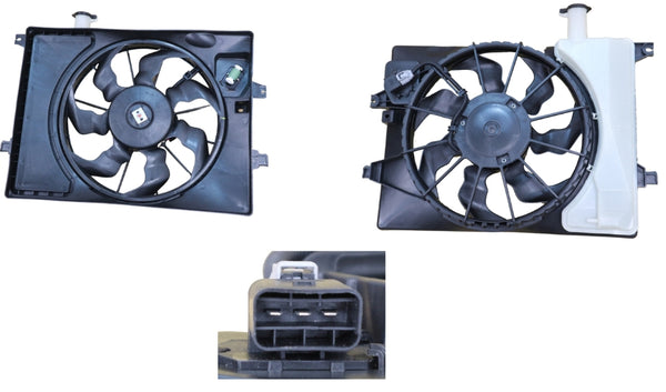 RADIATOR FAN FOR HYUNDAI I30 GD - Parts City Australia