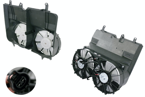 RADIATOR FAN FOR TOYOTA HIACE TRH - Parts City Australia