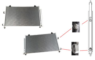 A/C CONDENSER FOR TOYOTA RAV4 ASA44/ALA49 SERIES - Parts City Australia