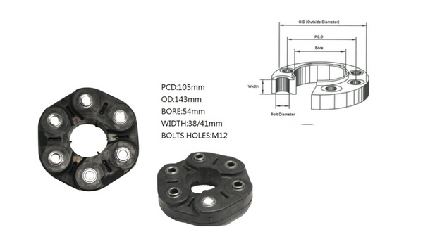 TAIL SHAFT COUPLING FOR FORD FALCON BA/BF - Parts City Australia