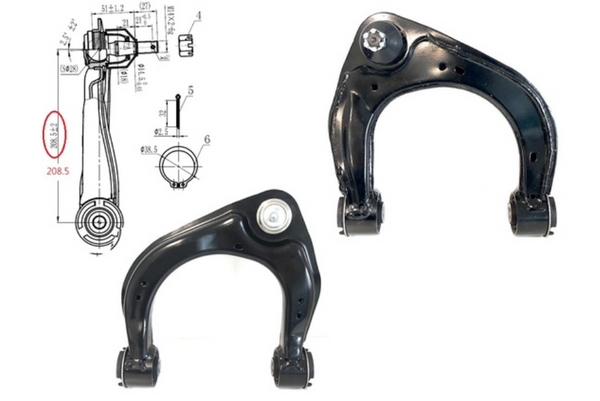 CONTROL ARM FOR MAZDA BT-50 UR 2WD - Parts City Australia