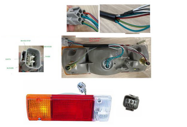Series Tail Light For Toyota Landcruiser 70 - Parts City Australia