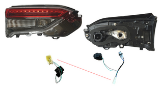 Tail Light Left Hand Side Inner For Toyota RAV4 50 Series