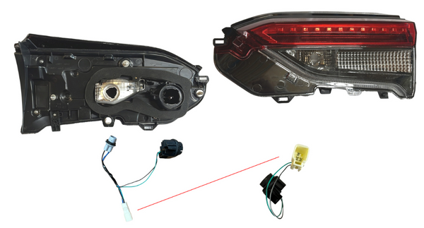 TAIL LIGHT RIGHT HAND SIDE INNER FOR TOYOTA RAV4 50 SERIES