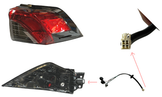 TAIL LIGHT RIGHT HAND SIDE OUTER FOR TOYOTA RAV4 50 SERIES