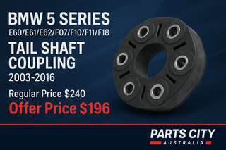 BMW 5 SERIES E60/E61/E62/F07/F10/F11/F18 TAIL SHAFT COUPLING 2003-2016 Parts City Australia