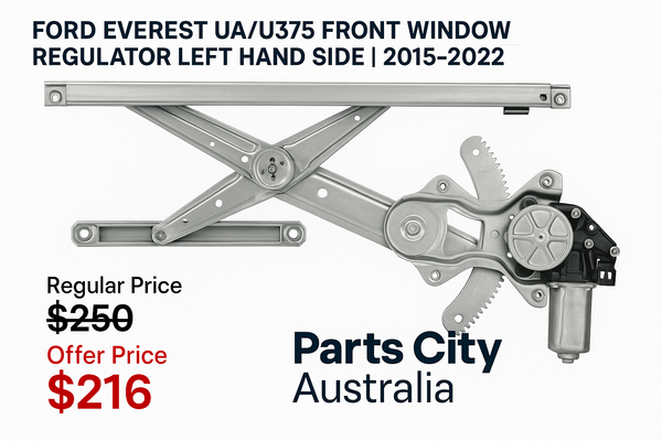 FORD EVEREST UA/U375 FRONT WINDOW REGULATOR LEFT HAND SIDE 2015-2022 On Parts City Australia