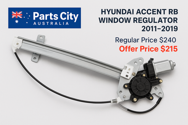 Hyundai Accent RB Window Regulator 2011-2019 On Parts City Australia