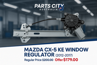 (Mazda CX-5 KE Window Regulator 2012-2017) Regular Price $200.00 Offer Price $179.00 On Parts City Australia