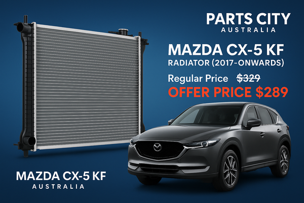 MAZDA CX-5 KF RADIATOR 2017-ONWARDS On Parts City Australia